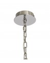 Nina Pendant/Semi Ceiling, 3 x E14, Polished Nickel