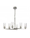 Nina Pendant/Semi Ceiling, 6 x E14, Polished Nickel