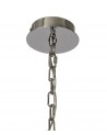 Nina Pendant/Semi Ceiling, 6 x E14, Polished Nickel