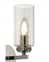 Nina Wall Lamp Switched, 1 x E14, Polished Nickel