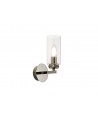Nina Wall Lamp Switched, 1 x E14, Polished Nickel