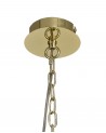 Nina Pendant/Semi Ceiling, 3 x E14, Polished Gold