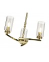 Nina Pendant/Semi Ceiling, 3 x E14, Polished Gold