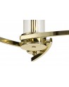 Nina Pendant/Semi Ceiling, 3 x E14, Polished Gold