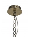 Nina Pendant/Semi Ceiling, 3 x E14, Antique Brass