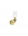 Nina Wall Lamp Switched, 1 x E14, Polished Gold