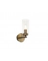 Nina Wall Lamp Switched, 1 x E14, Antique Brass