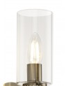 Nina Wall Lamp Switched, 1 x E14, Antique Brass