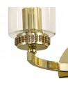 Nina Wall Lamp Switched, 2 x E14, Polished Gold