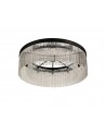 Edith Large Round Pendant, 10 Light E14, Brown Oxide