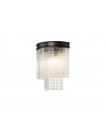 Edith Wall Light, 2 Light E14, Brown Oxide