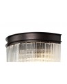 Edith Wall Light, 2 Light E14, Brown Oxide