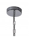 Lily Pendant, 1 Light E27, Polished Chrome