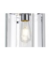 Lily Pendant, 1 Light E27, Polished Chrome