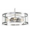 Lily Pendant, 4 Light E27, Polished Chrome