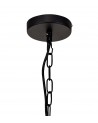 Lily Pendant, 4 Light E27, Matt Black