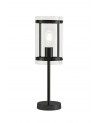 Lily Table Lamp, 1 Light E27, Matt Black