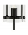 Lily Table Lamp, 1 Light E27, Matt Black