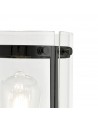 Lily Table Lamp, 1 Light E27, Matt Black