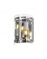 Lily Wall Light, 2 Light E27, Polished Chrome