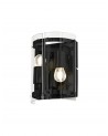 Lily Wall Light, 2 Light E27, Matt Black
