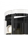 Lily Wall Light, 2 Light E27, Matt Black