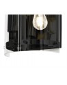 Lily Wall Light, 2 Light E27, Matt Black