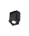 Helena Adjustable Square Spotlight, 1 Light GU10, Sand Anthracite, Cut Out: 62mm