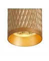 Megan 11cm Surface Mounted Ceiling Light, 1 x GU10, Champagne Gold