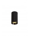 Megan 11cm Surface Mounted Ceiling Light, 1 x GU10, Sand Black
