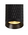 Megan 11cm Surface Mounted Ceiling Light, 1 x GU10, Sand Black