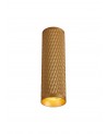 Megan 20cm Surface Mounted Ceiling Light, 1 x GU10, Champagne Gold