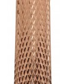 Megan 20cm Surface Mounted Ceiling Light, 1 x GU10, Rose Gold