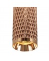 Megan 20cm Surface Mounted Ceiling Light, 1 x GU10, Rose Gold