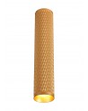 Megan 30cm Surface Mounted Ceiling Light, 1 x GU10, Champagne Gold