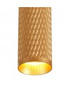 Megan 30cm Surface Mounted Ceiling Light, 1 x GU10, Champagne Gold