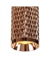 Megan 30cm Surface Mounted Ceiling Light, 1 x GU10, Rose Gold