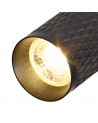 Megan Surface Mounted Spot Light, 1 x GU10, Sand Black