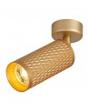Megan Surface Mounted Spot Light, 1 x GU10, Champagne Gold
