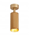 Megan Surface Mounted Spot Light, 1 x GU10, Champagne Gold