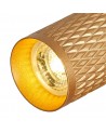 Megan Surface Mounted Spot Light, 1 x GU10, Champagne Gold