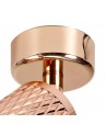 Megan Surface Mounted Spot Light, 1 x GU10, Rose Gold