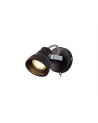 Doyle Adjustable Spotlight, 1 x GU10 (Max 10W LED), Oiled Bronze/Polished Chrome
