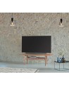 Kira Single Pendant, 1 Light Adjustable E27, Black/Smoke Fade Glass