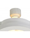 Alisha Round Stepped Recessed Spotlight, GU10, White Paintable Gypsum, Cut Out: D:103mm
