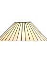 Morgan Tiffany 30cm Non-electric Shade Suitable For Pendant/Ceiling/Table Lamp, Amber/Cream/Crystal