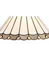 Morgan Tiffany 30cm Non-Electric Shade, Grey/Cream/Crystal