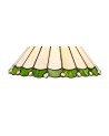 Morgan Tiffany 30cm Non-Electric Shade, Green/Cream/Crystal
