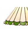 Morgan Tiffany 30cm Non-Electric Shade, Green/Cream/Crystal