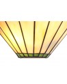 Morgan Tiffany Wall Lamp, 2 x E14, Green/Cream/Crystal